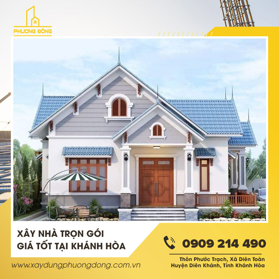 Xây nhà trọn gói giá tốt tại Khánh Hòa