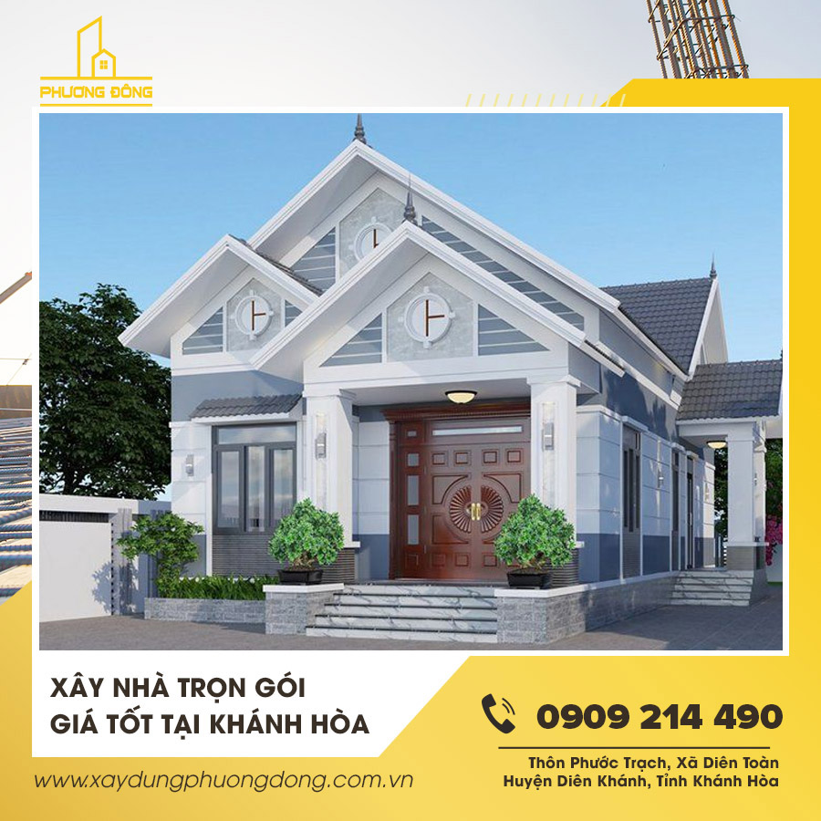 Xây nhà trọn gói giá tốt tại Khánh Hòa